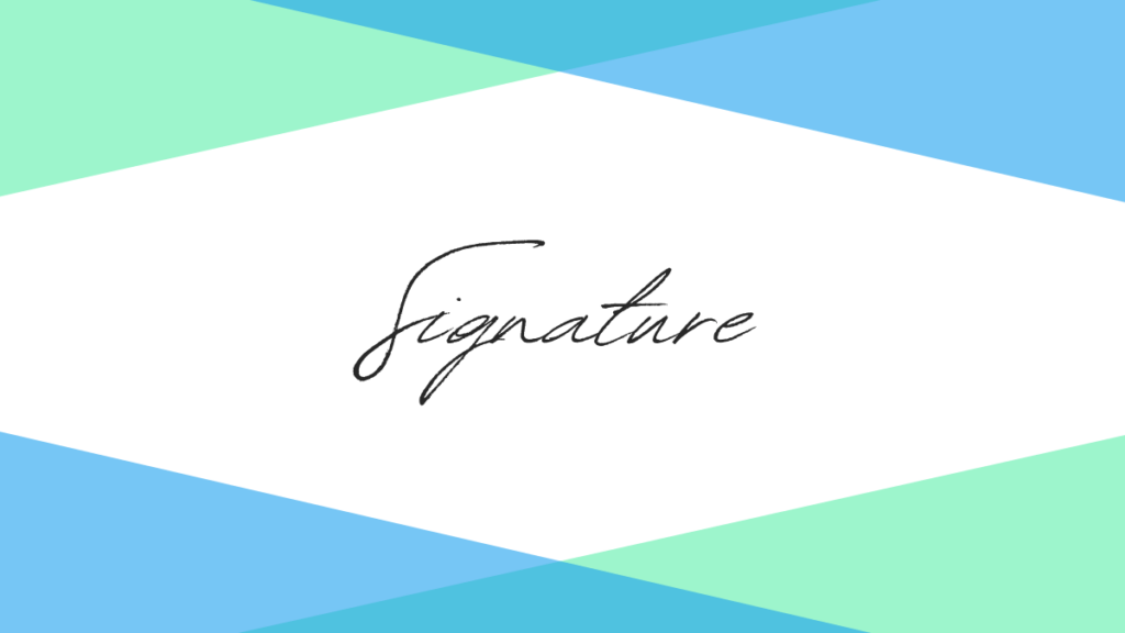 Signature - Signature Fonts In Canva