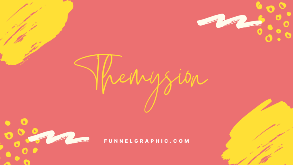 Themysion - Disney font on canva