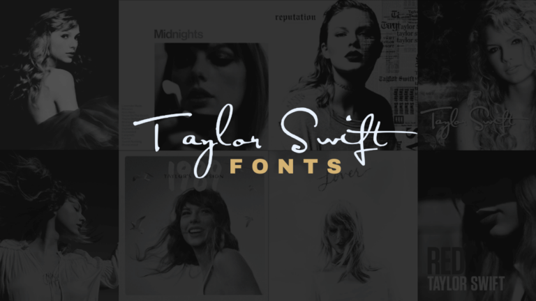 Taylor Swift Fonts Canva