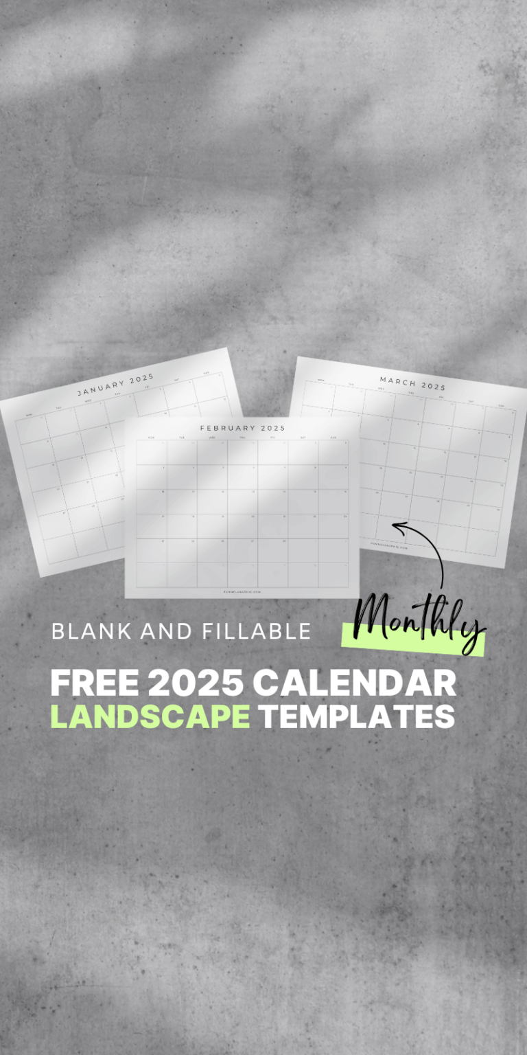2025 calendar landscape featured image