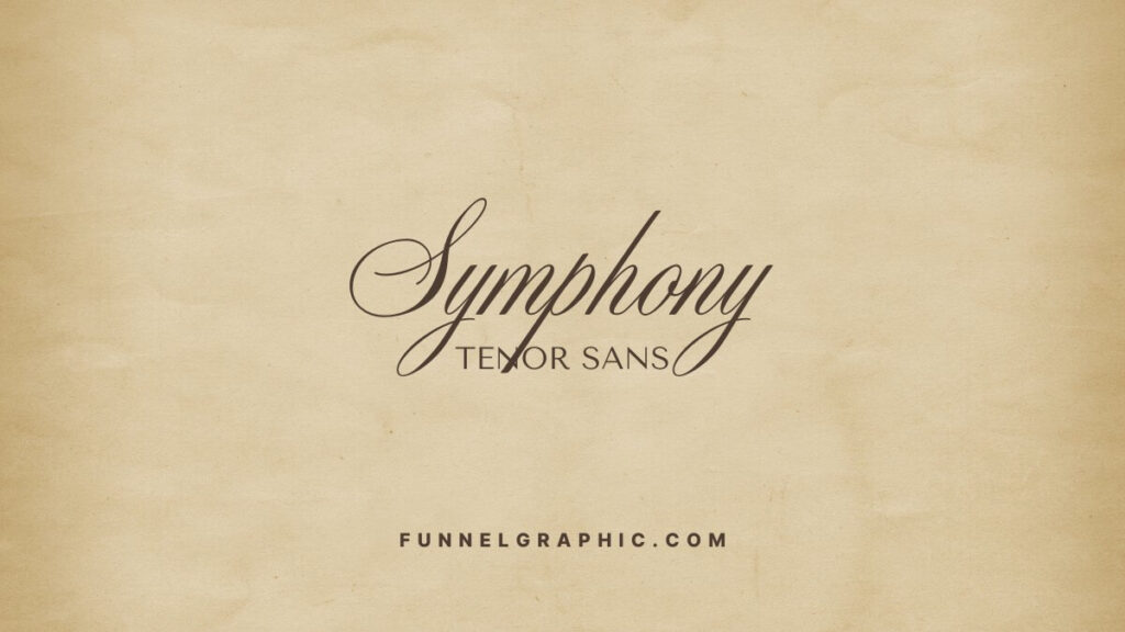17 Old Money Font Pairing Ideas In Canva 14 Symphony and Tenor Sans Old Money Font Pairing