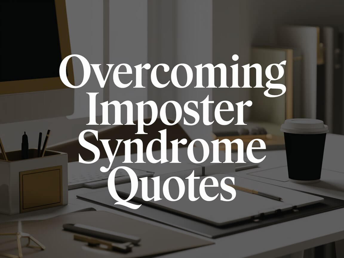 overcoming imposter syndrome quotes